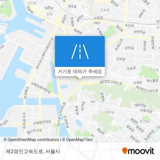 제2경인고속도로 지도