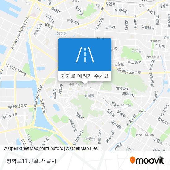 청학로11번길 지도