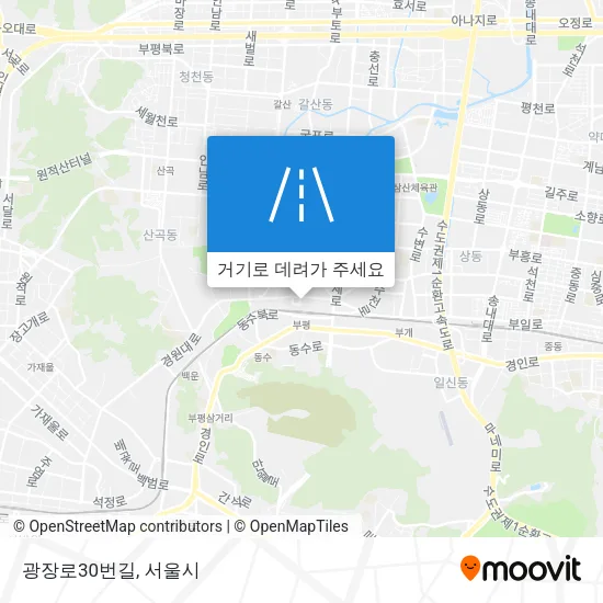 광장로30번길 지도