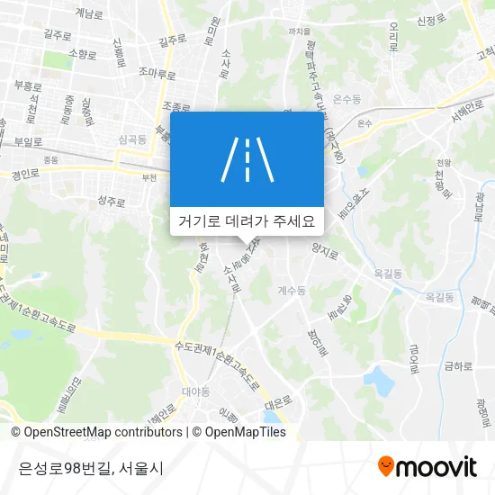 은성로98번길 지도