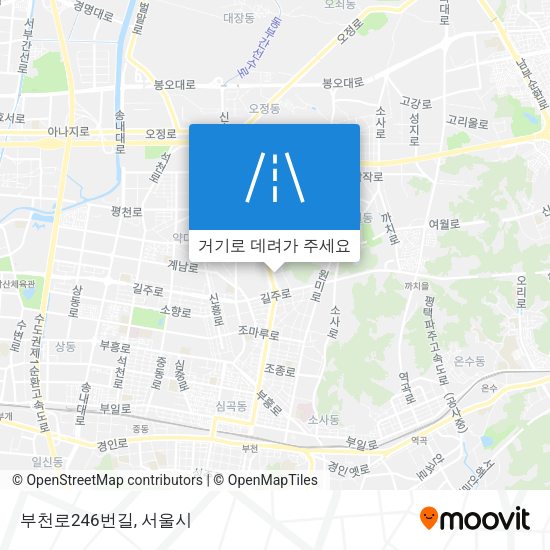 부천로246번길 지도