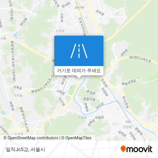 일직Jc5교 지도