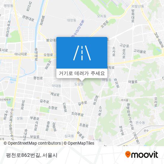 평천로862번길 지도