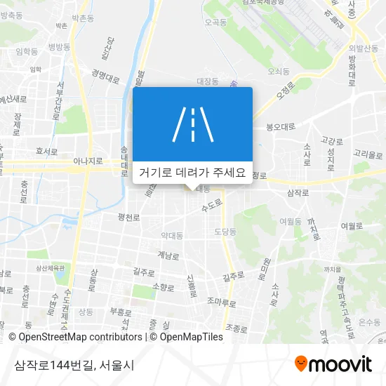 삼작로144번길 지도