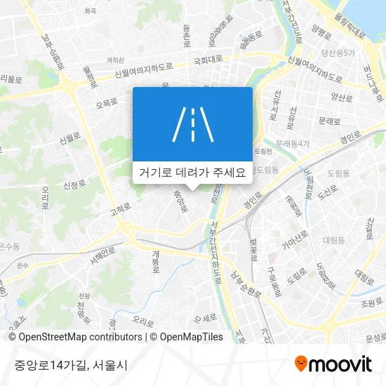 중앙로14가길 지도