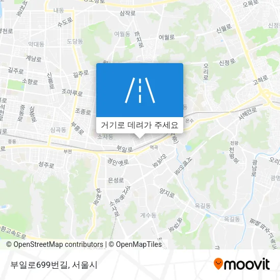 부일로699번길 지도