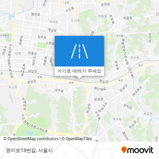 원미로13번길 지도