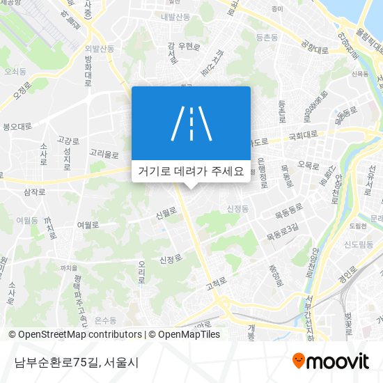 남부순환로75길 지도