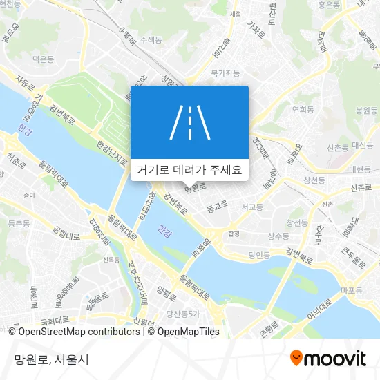 망원로 지도