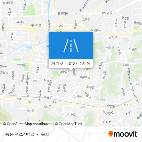 중동로254번길 지도