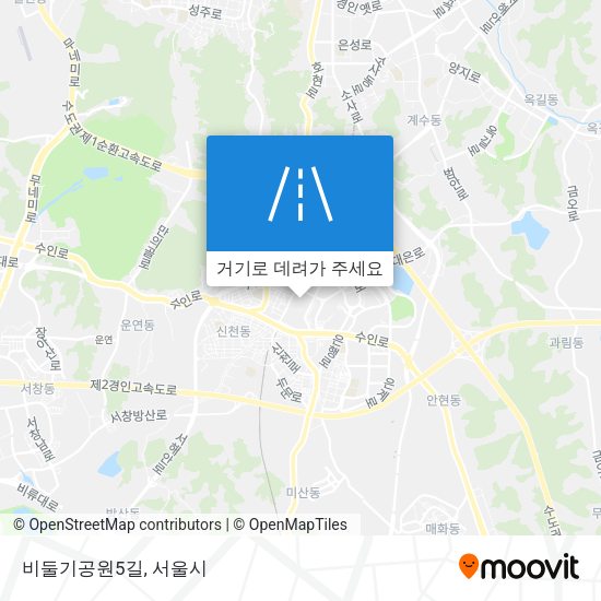 비둘기공원5길 지도