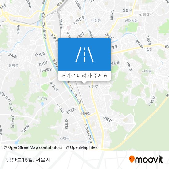범안로15길 지도