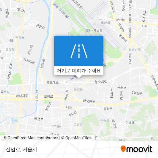 산업로 지도