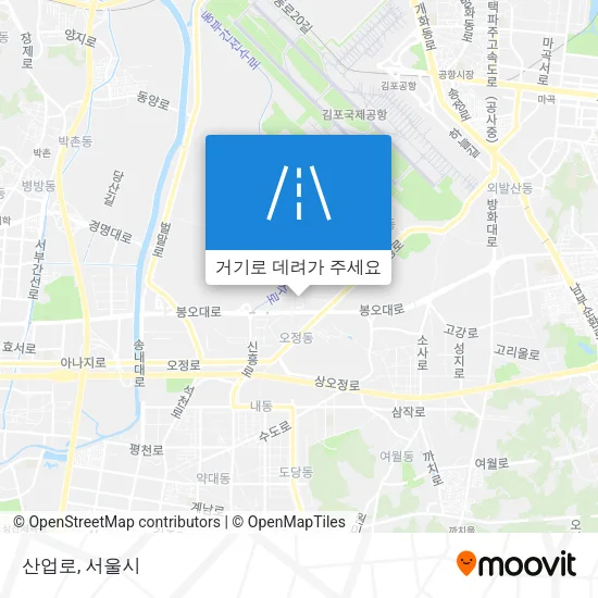 산업로 지도