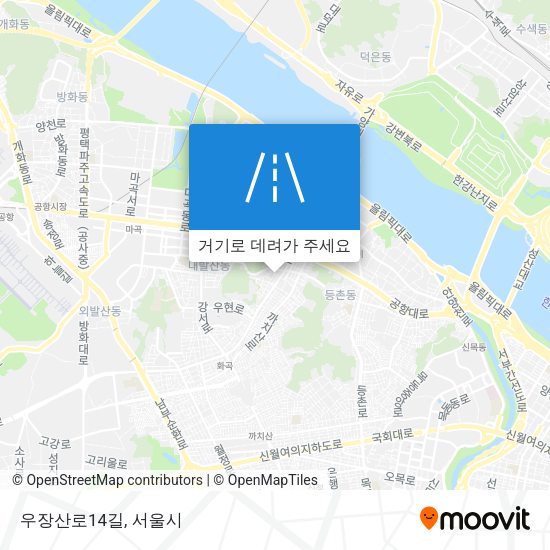 우장산로14길 지도