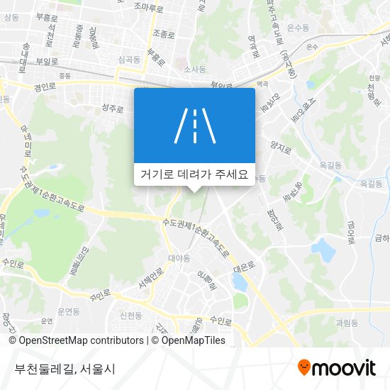 부천둘레길 지도