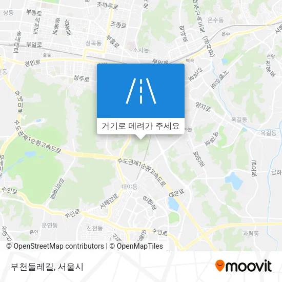 부천둘레길 지도