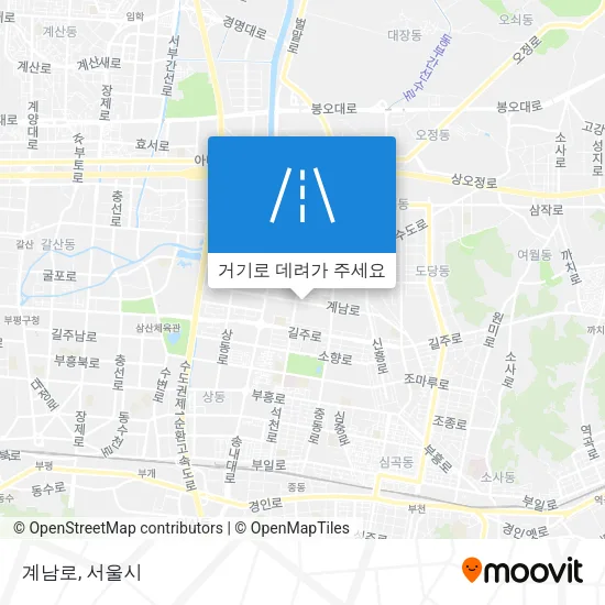계남로 지도