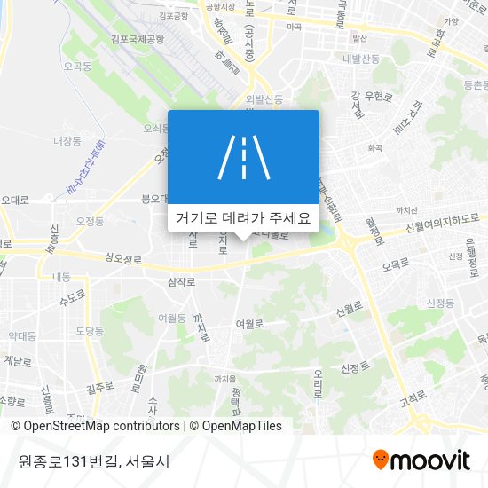 원종로131번길 지도