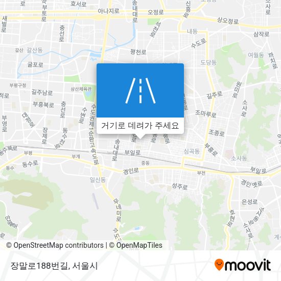 장말로188번길 지도