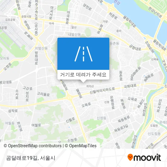 곰달래로19길 지도