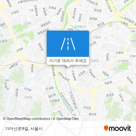 가마산로9길 지도