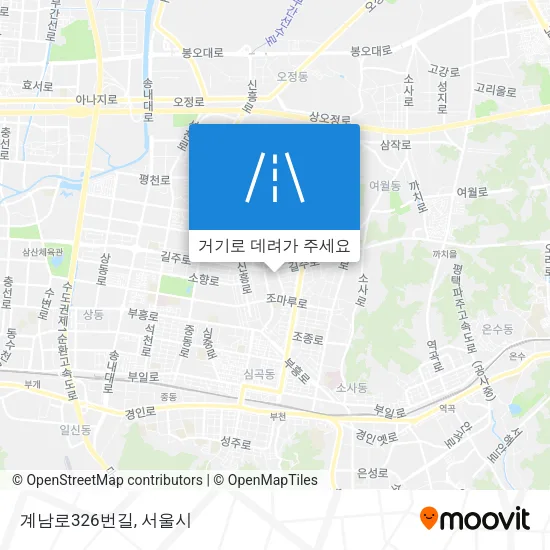 계남로326번길 지도
