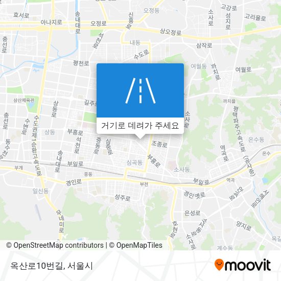 옥산로10번길 지도