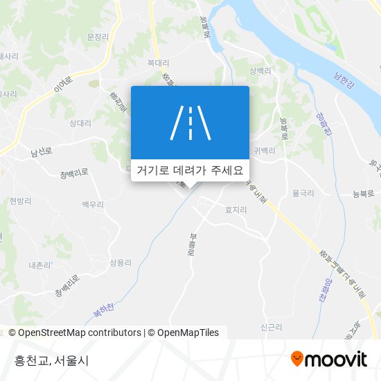 흥천교 지도