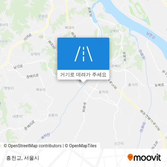 흥천교 지도