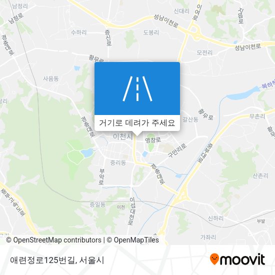 애련정로125번길 지도
