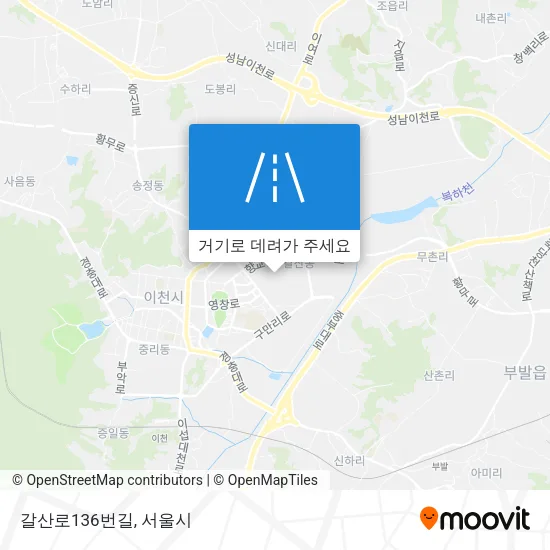 갈산로136번길 지도