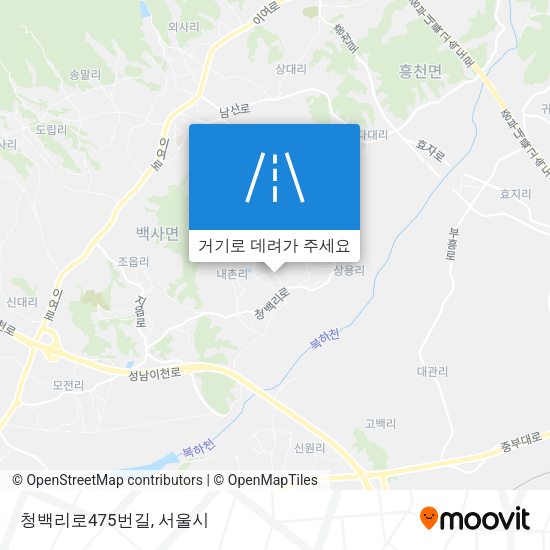 청백리로475번길 지도