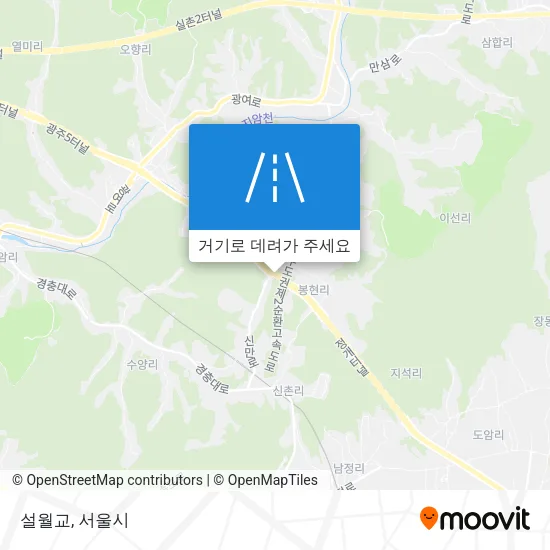 설월교 지도
