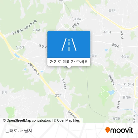 둔터로 지도