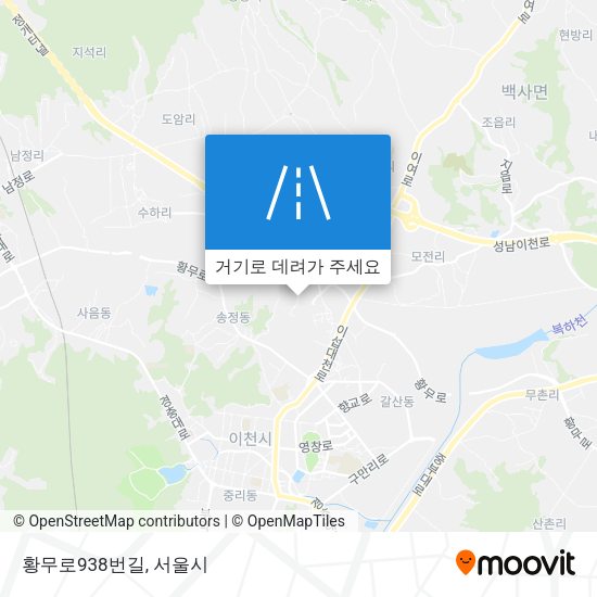 황무로938번길 지도
