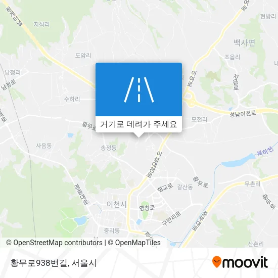 황무로938번길 지도