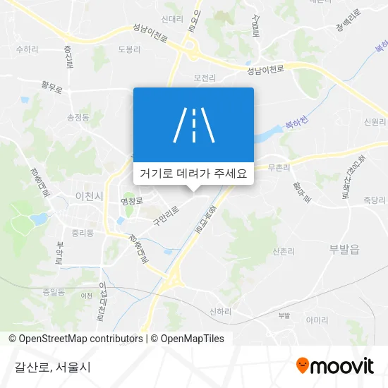 갈산로 지도