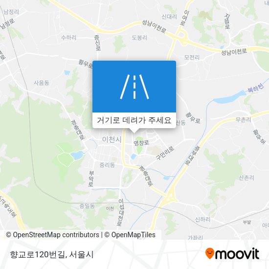향교로120번길 지도
