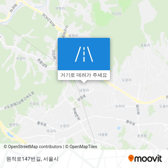 원적로147번길 지도