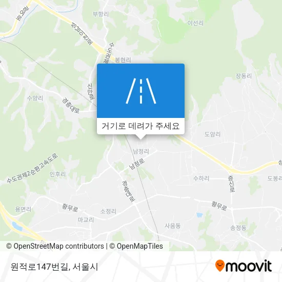 원적로147번길 지도