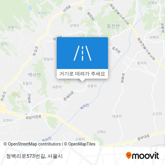 청백리로573번길 지도