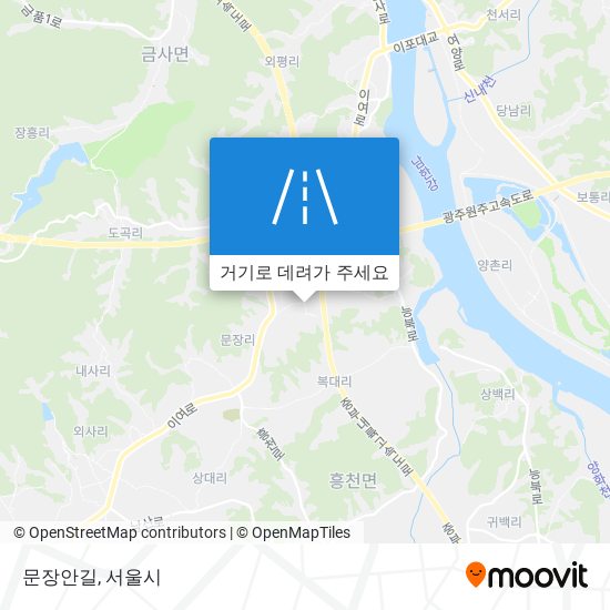 문장안길 지도