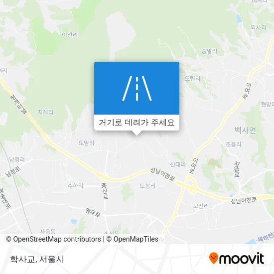 학사교 지도