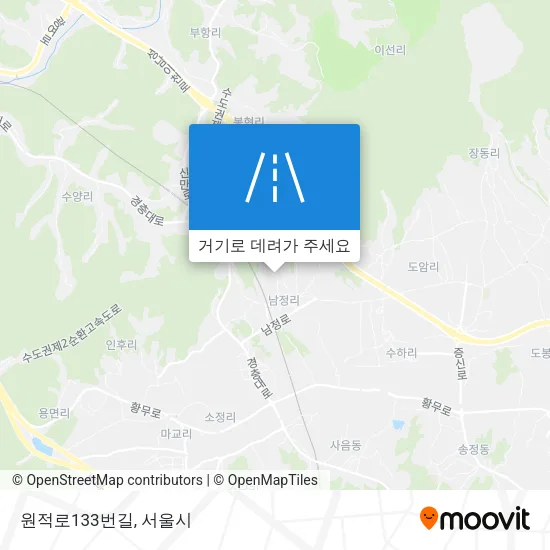 원적로133번길 지도