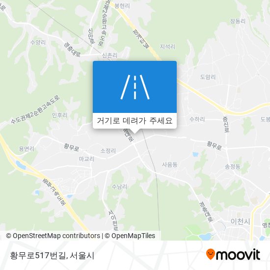 황무로517번길 지도