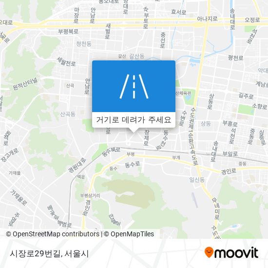 시장로29번길 지도