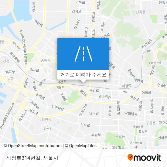 석정로314번길 지도