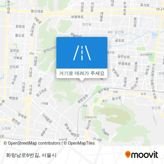화랑남로6번길 지도