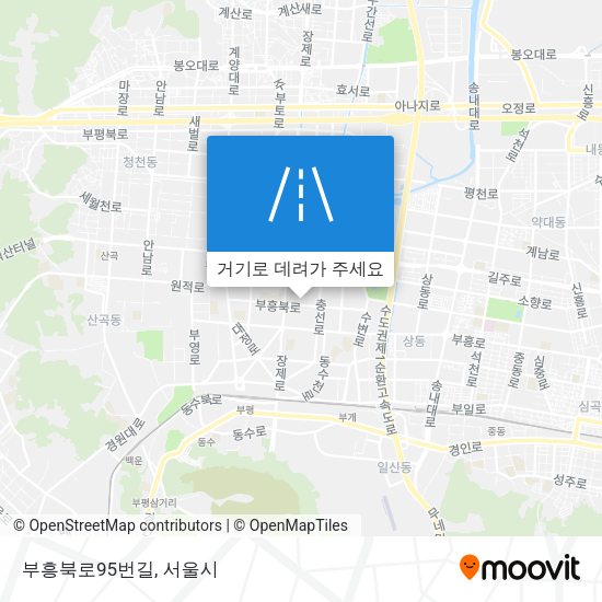 부흥북로95번길 지도